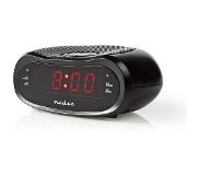 Nedis Digitale Wekkerradio | LED-Scherm | AM / FM | Snoozefunctie | Slaaptimer | Aantal alarmen: 2 | Zwart