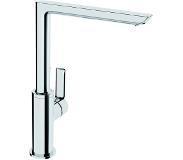Hansa Hansaligna 1-gats keukenkraan m. 150 draaibare uitloop 18.9cm chroom 55282203