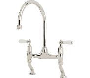 Perrin en Rowe Ionian 2-gats keukenkraan chroom 4193