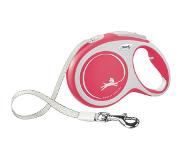 Flexi New Comfort Rollijn Tape L rood, 8m Hond