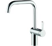 Kwc Livello Keukenmengkraan 24.5cm 3/8 inch flexibele slang 1 kraangat Chroom glans