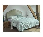 Esprit Folk Floral Kussensloop - 60x70 cm - Turquoise