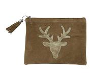 Back-2-nature Back2Nature Edelhert – Etui Tasje – Bruin – Leer