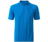 James & nicholson Fusible Systems - Heren James and Nicholson Fietsshirt (Blauw)