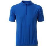 James & nicholson Fusible Systems - Heren James and Nicholson Fietsshirt (Donkerblauw)