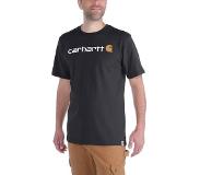 Carhartt T-Shirt Carhartt Men Core Logo S/S Black-XS