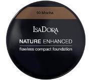 IsaDora Complexion Foundation Nature Enhanced Flawless Compact Foundation 90 Mocha