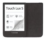 Pocketbook Touch Lux 5 Ink Zwart + PocketBook Shell Book Case Zwart