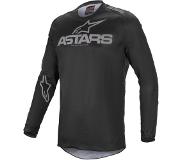 Alpinestars Fluid Graphite Long Sleeve T-shirt Zwart S Man
