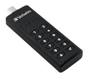Verbatim | USB Stick | 64 GB | USB-C | AES 256 | Keypad Secure