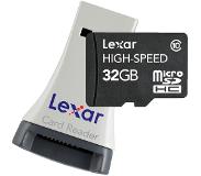 Lexar microSDHC High-Perf. incl. adapter UHS-I 300x 32GB