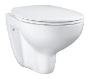 GROHE Bau Hangend Toilet - Met toiletbril en deksel - Keramiek - Wit