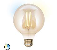 IDual Ledfilamentlamp G95 Amber E27 9w