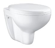 GROHE Bau Ceramic hangend toilet randloos, Alpine wit