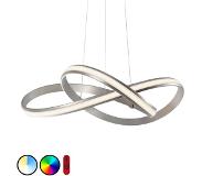 Leuchtendirekt LOLAsmart-MELINDA 18432-55 LED-hanglamp LED Staal