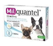 Milquantel Hond (12,5 mg) - 2 tabletten