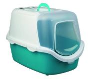 Trixie Kattenbak Vico Easy Clean Aqua / Wit - 40X40X56 CM
