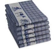 DDDDD Theedoek Dutchie Blue (6 stuks)