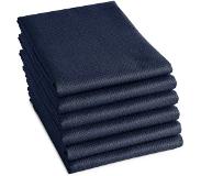 Ddddd Theedoek Cisis 60x65cm navy 6 stuks