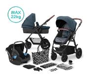 Kinderkraft XMoov 3 in 1 Kinderwagen - Inclusief Autostoel - Denim