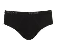Sloggi men Basic Heren Midi slip - Zwart - Maat XL