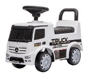 Eco toys Mercedes Truck Wit Loopwagen 656