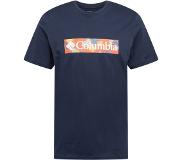 Columbia M Rapid Ridge Graphic Tee 1888813464, Mannen, Marineblauw, T-shirt, maat: M EU