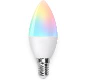 Aigostar Smart LED Bulb QYK - E14 C37 Smart lamp - 5W - RGB+CCT - Appbesturing - iOS & Android - WiFi - Smart Home - Set van 5 stuks