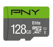 PNY Elite flashgeheugen 128 GB MicroSDXC Klasse 10 UHS-I