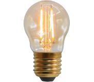 LumenXL 2,5W & 4,5W filament lamp, 2000K, amber glas Ø45 - dimbaar