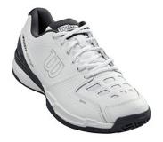 Wilson Tennisschoen Wilson Unisex Rush Comp Ltr White White Ebony-Schoenmaat 39,5 (UK 6)