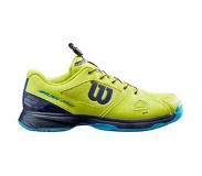 Wilson Tennisschoen Wilson Junior Rush Pro QL Lime Pop Navy Blazer Barrier Reef-Schoenmaat 33 (UK 1)