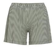 Essenza Natalie Striped Trousers short Laurel green L