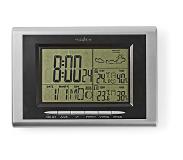 Nedis Weerstation | Nedis (Buitensensor, Klok, Hygrometer, Kalender, Maanfasefunctie)