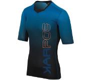 Karpos Verve Short Sleeve Shirt Men, blauw/zwart S 2021 T-shirts