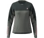 Zimtstern Bulletz Longsleeve Shirt Dames, zwart/grijs S 2022 MTB & Downhill jerseys