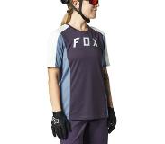 FOX Racing - Women's Defend S/S Jersey - Fietsshirt M, zwart