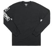 Chrome Flying Lion Long Sleeve T-shirt Zwart M Man