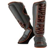 Super Pro Combat Gear Scheenbeschermers Challenger Grijs/Oranje/Zwart