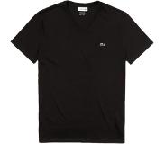 Lacoste T-Shirt Lacoste Men TH6710 V-Neck Zwart-5
