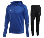 Adidas TK Hooded Trainingspak Blauw - Maat S - Kleur: Blauw | Soccerfanshop