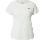 Dare 2b - Kate Ferdinand Defy Quick Drying T-Shirt - Outdoorshirt - Vrouwen - Maat 42 - Wit