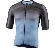 Singh, Nalini - Bas Ergo Fit Jersey - Fietsshirt XL, grijs/zwart/blauw