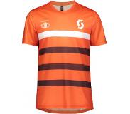 SCOTT - Trail Shirt Flow Pro S/S - Fietsshirt S, oranje/rood