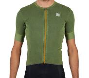 Sportful Fietsshirt Sportful Monocrom Jersey Green Bootle-M