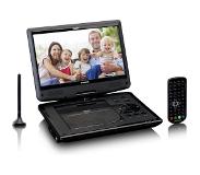 Lenco DVP-1064BK - Portable 10" DVD-speler met USB, SD en DVB-T2