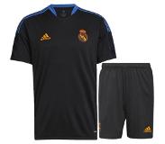 Adidas Real Madrid Tiro Trainingsshirt 21/22 Heren - T-shirts Zwart S