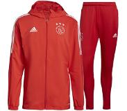 Adidas Ajax Presentatie Trainingsjack 2021-2022 Rood | Maat XS