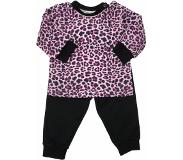 Beeren Panther Pink/Zwart Maat 62/68 Pyjama 24-423-007-P105-62/68
