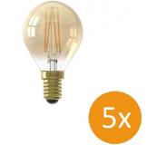 Calex LED lamp E14 | Kogel | Calex (3.5W, 200lm, 2100K, Dimbaar, 5 stuks)